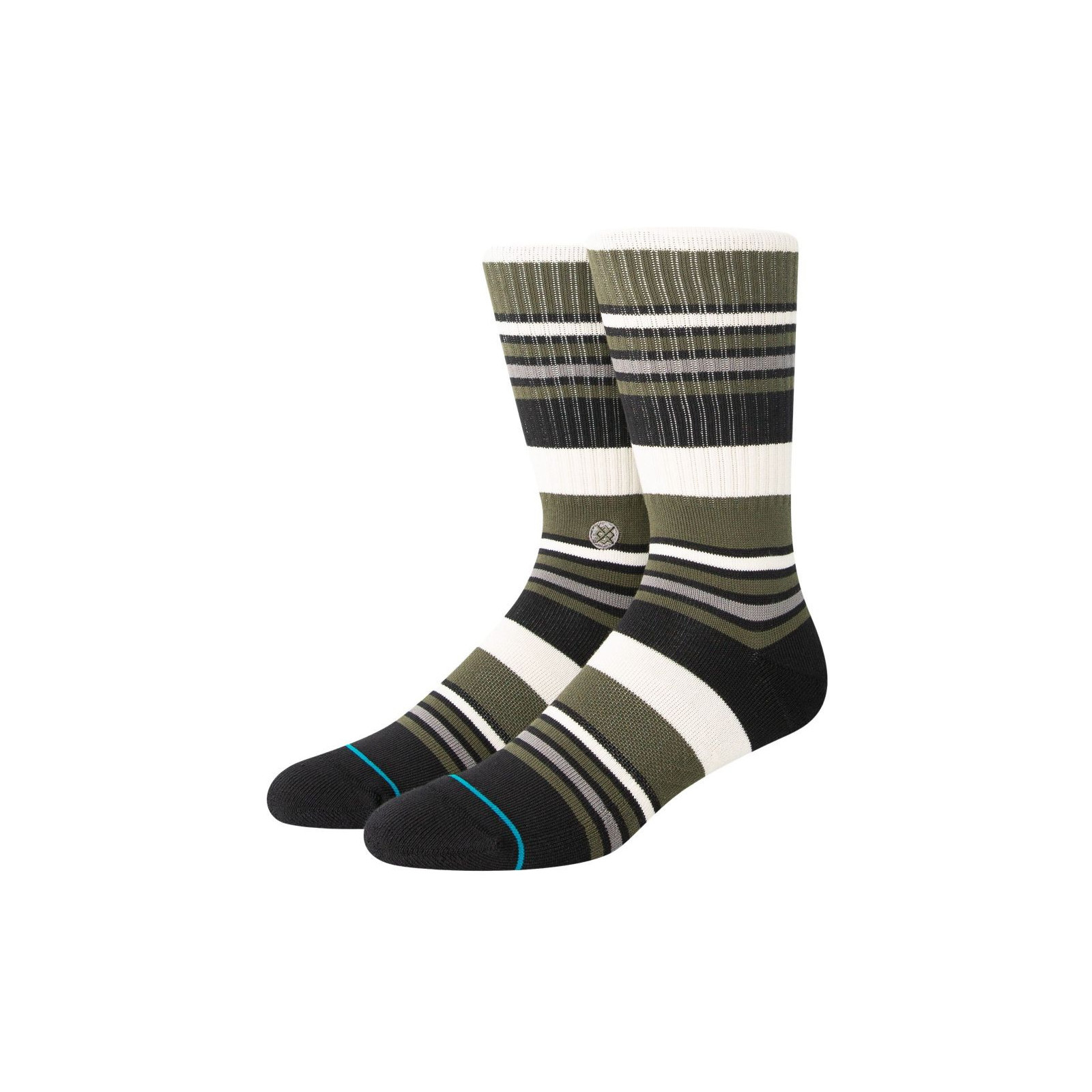 Mossy Crew Sock