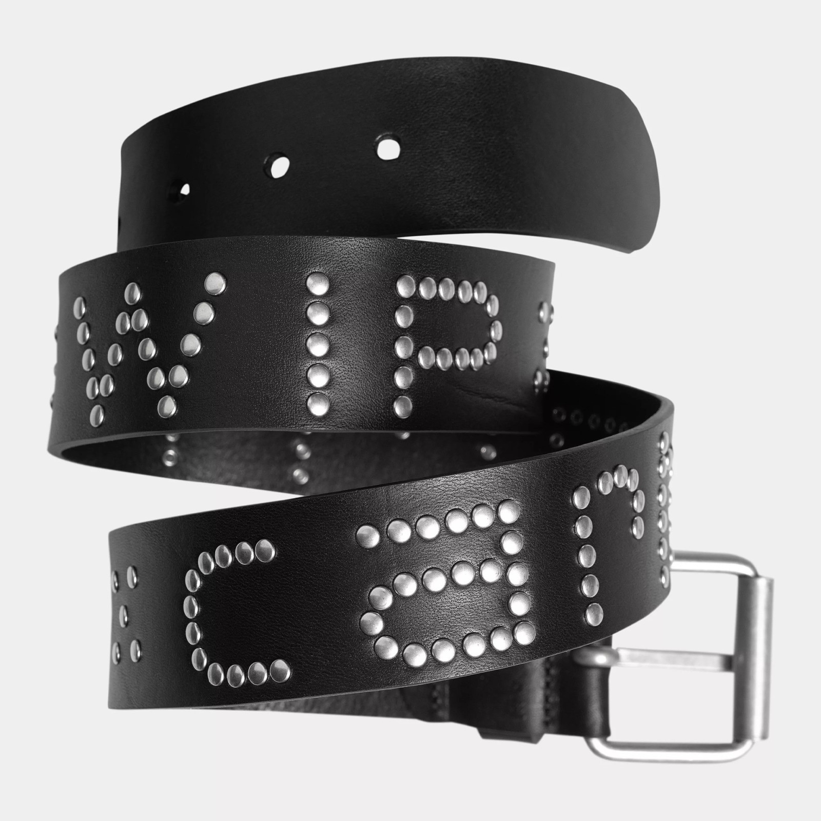 Script Studs Belt