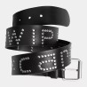 Script Studs Belt