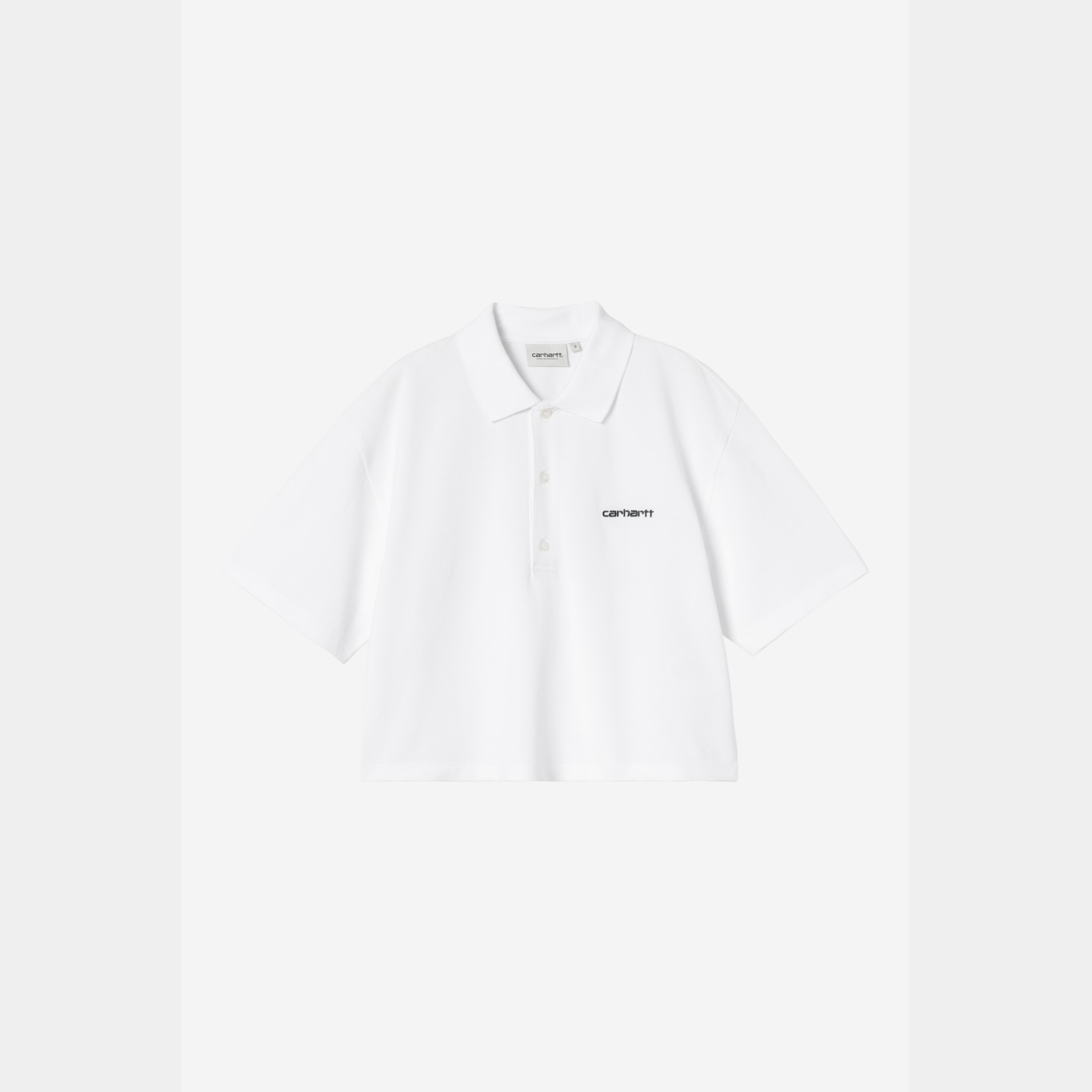 W SS Carhartt Script Polo TS