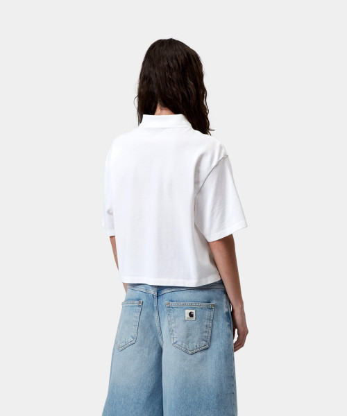 W SS Carhartt Script Polo TS